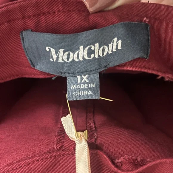 Burgundy Jumpsuit NWT - Picture 4 of 8